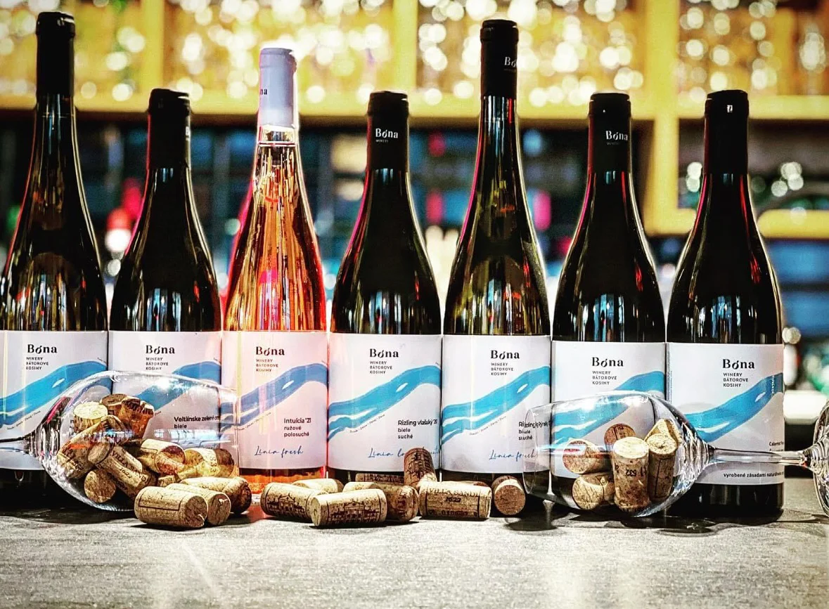 Nové vína z vinárstva Bóna Winery v pivnici Archeus Club