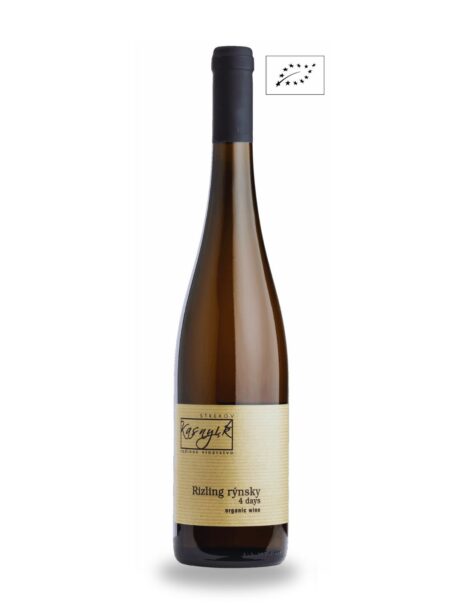 naturálne biele víno Kasnyik Rizling rýnsky 4 Days 2022 fľaša
