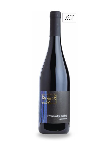 slovenské červené BIO víno Kasnyik Frankovka modrá 2021 fľaša